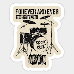 forever abba Sticker